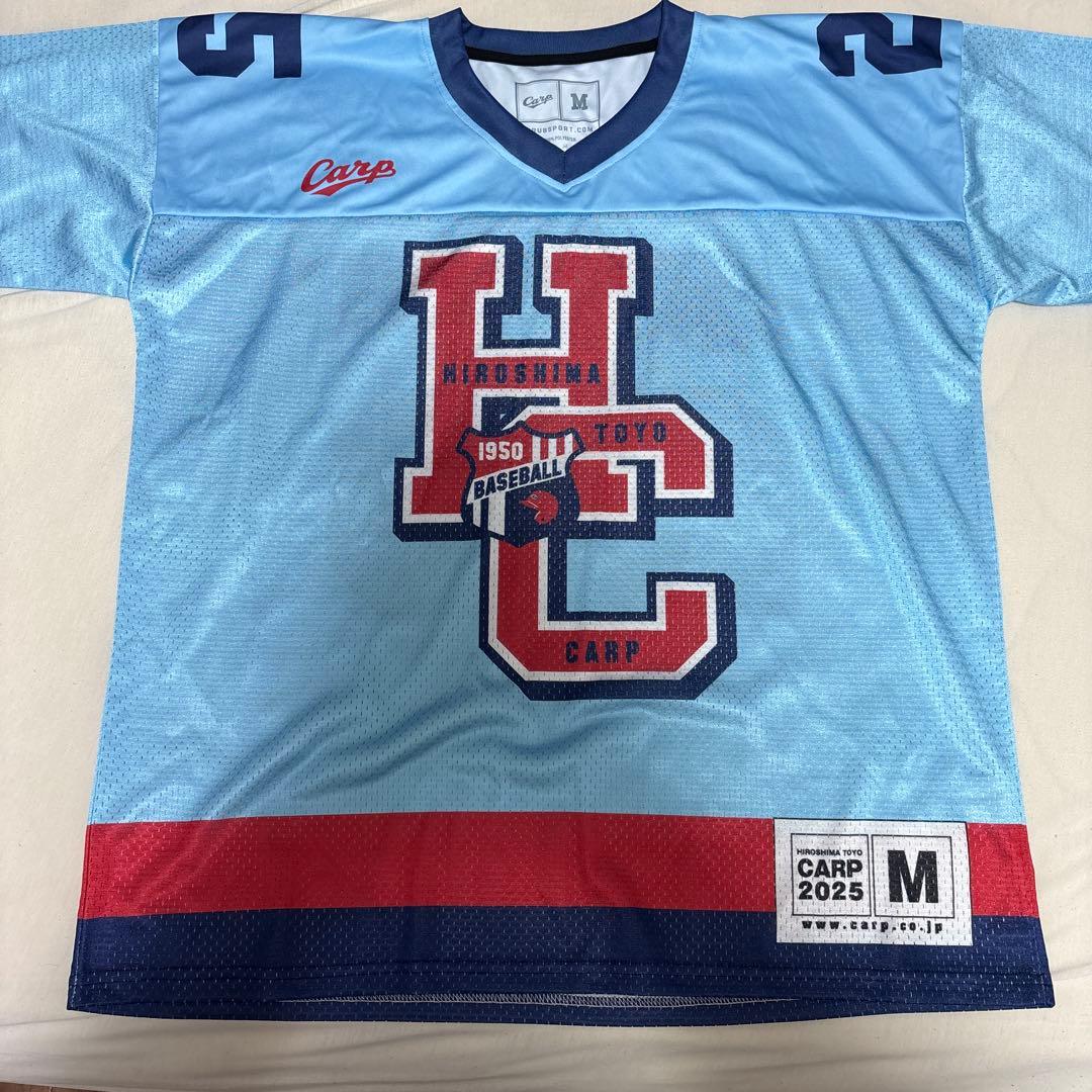 カープ アメフト風 Tシャツ 新井監督 Mサイズ