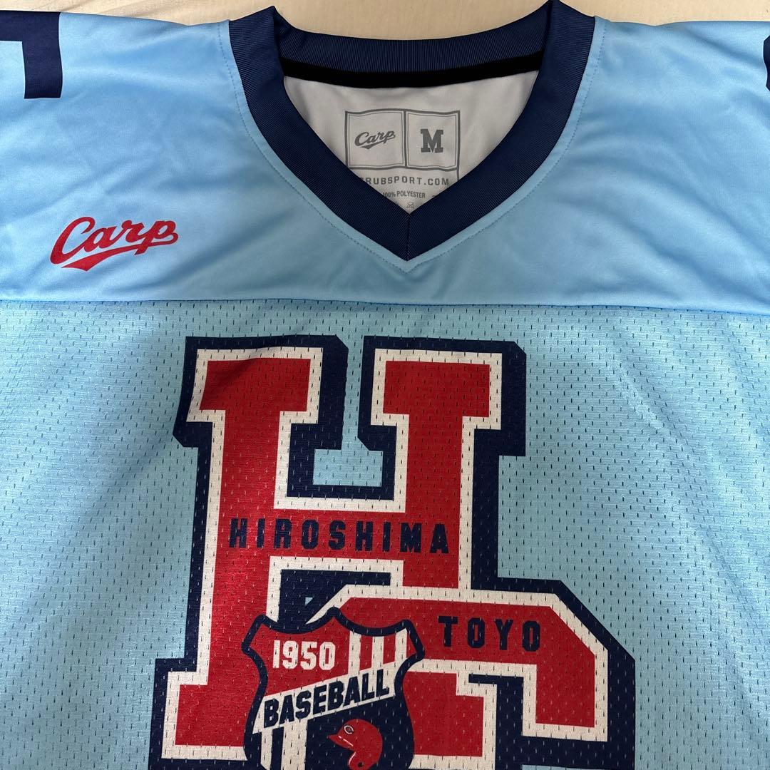 カープ アメフト風 Tシャツ 新井監督 Mサイズ