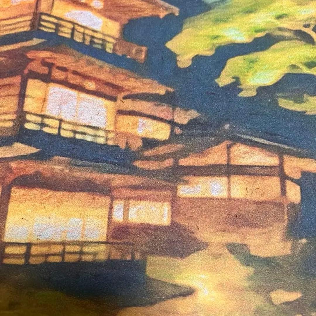 ジブリアート⑨ 千と千尋の神隠しより「金具屋」額装品32.7㎝×24.0㎝