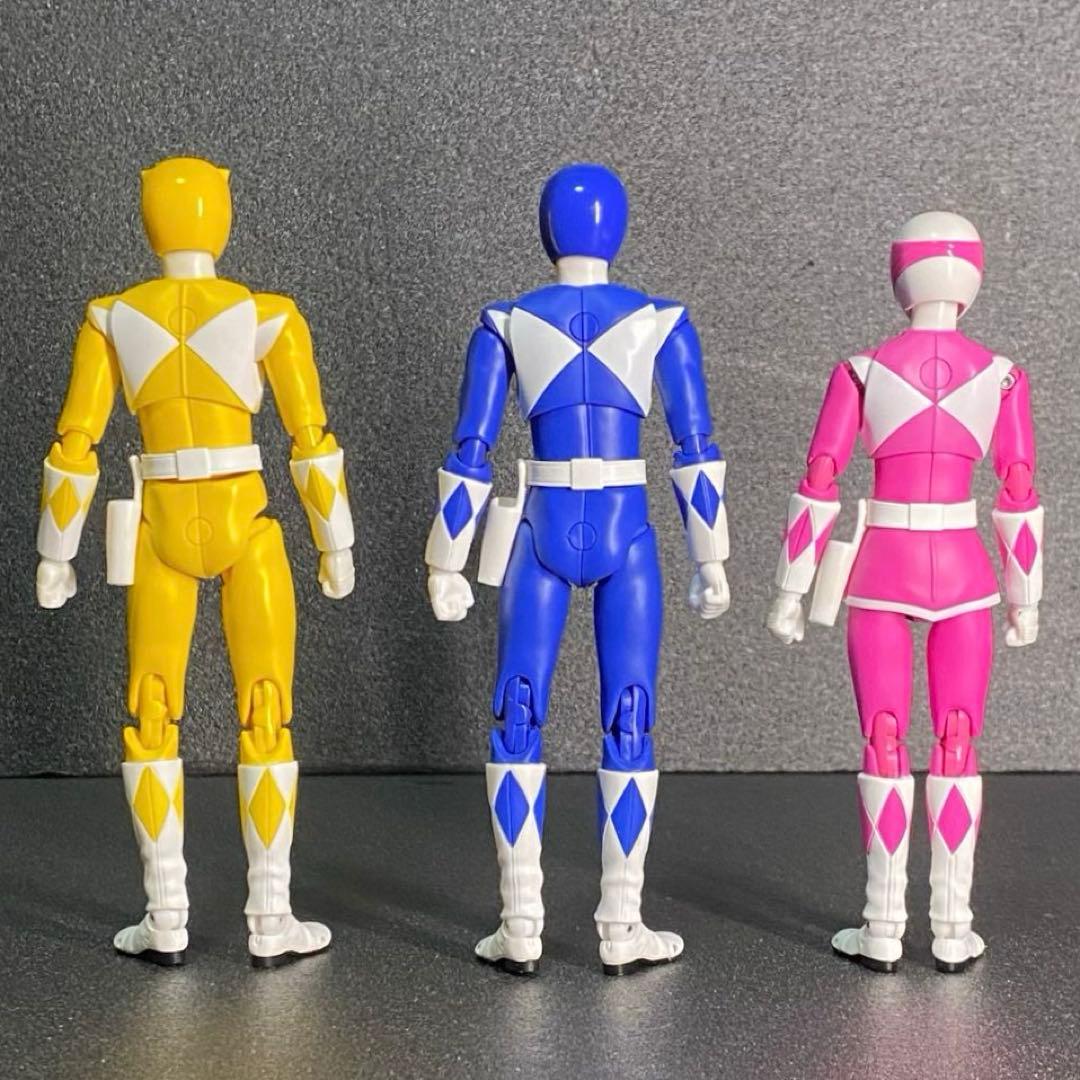 3種セット トリケラレンジャー タイガーレンジャー プテラレンジャー SHF