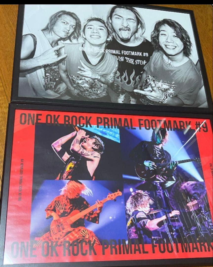 ONE OK ROCK 額入りポスター2個