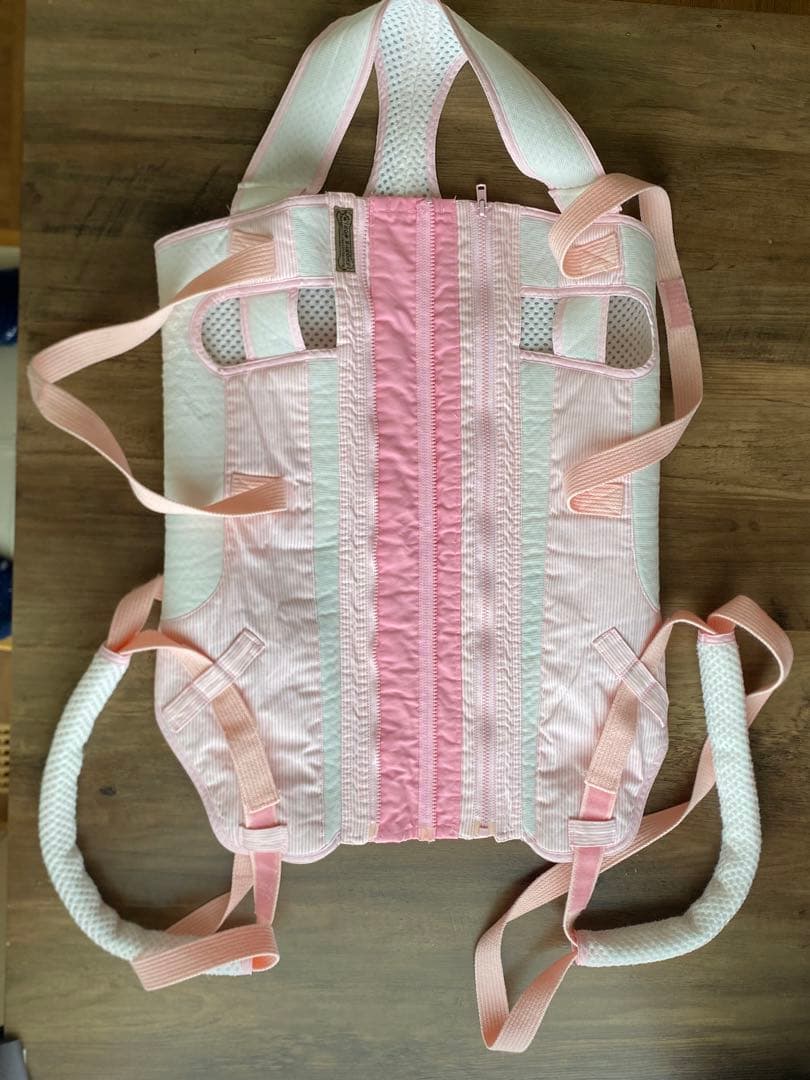 ま*ん様 アイアンバロン介護用ハーネス 大型犬用ピンクレトリバー現物画像追加M〜