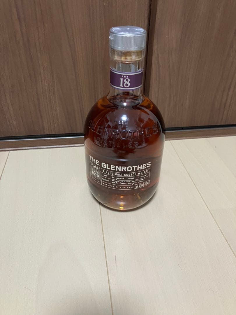 グレンロセス18年　箱付き　モルトウィスキー