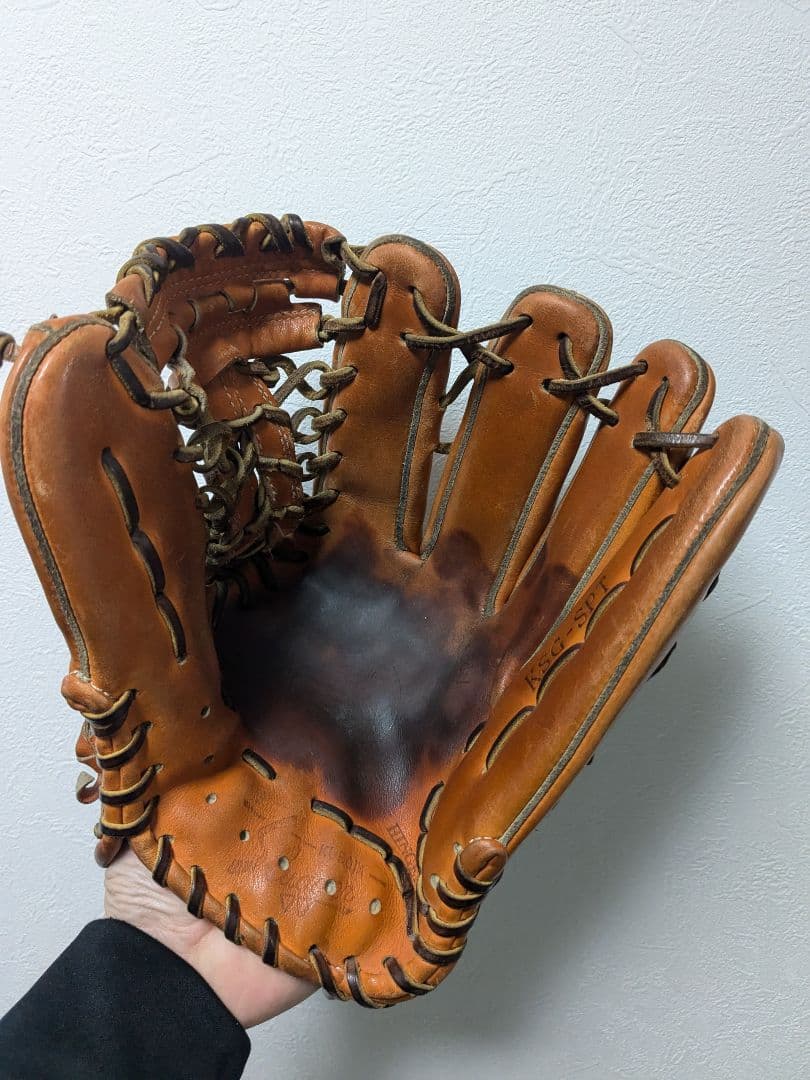 久保田スラッガー硬式野球グローブ 右投げ用 オレンジ