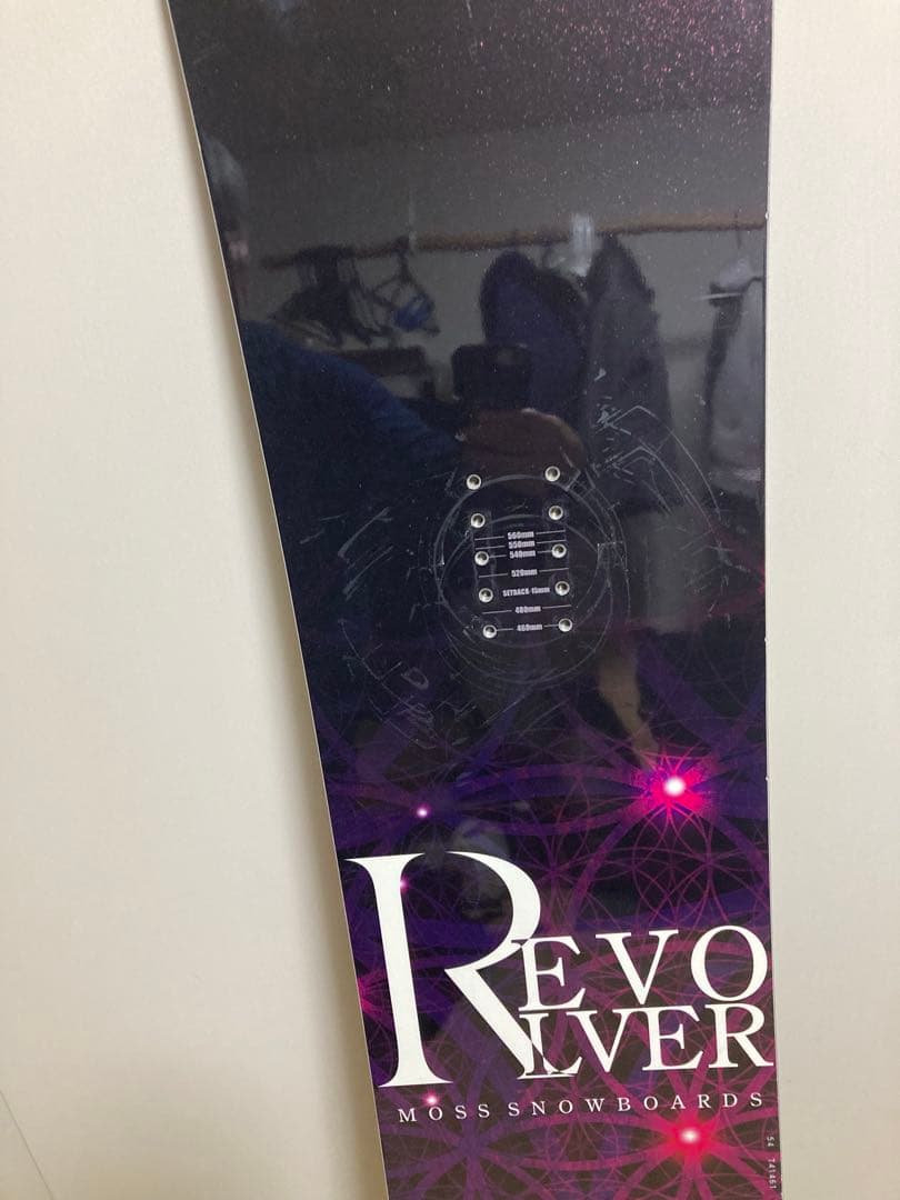 スノーボード MOSS BOARDS REVOLVER 154