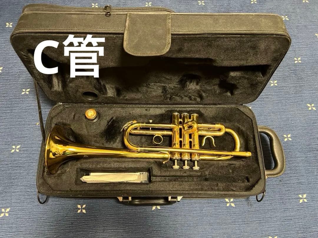 NAONAOさん専用　トランペットC管　ジェイマイケル　マウスピース、ケース付き