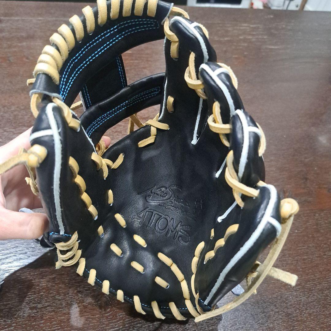 アトムズ　ATOMS　軟式グラブ　内野手用　新品