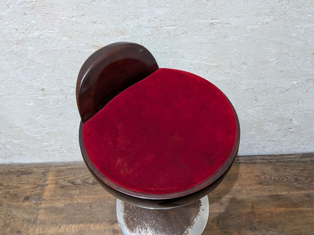 1119 ヴィンテージ　当時物　カウンターチェア　椅子　イス　ミッドセンチュリー