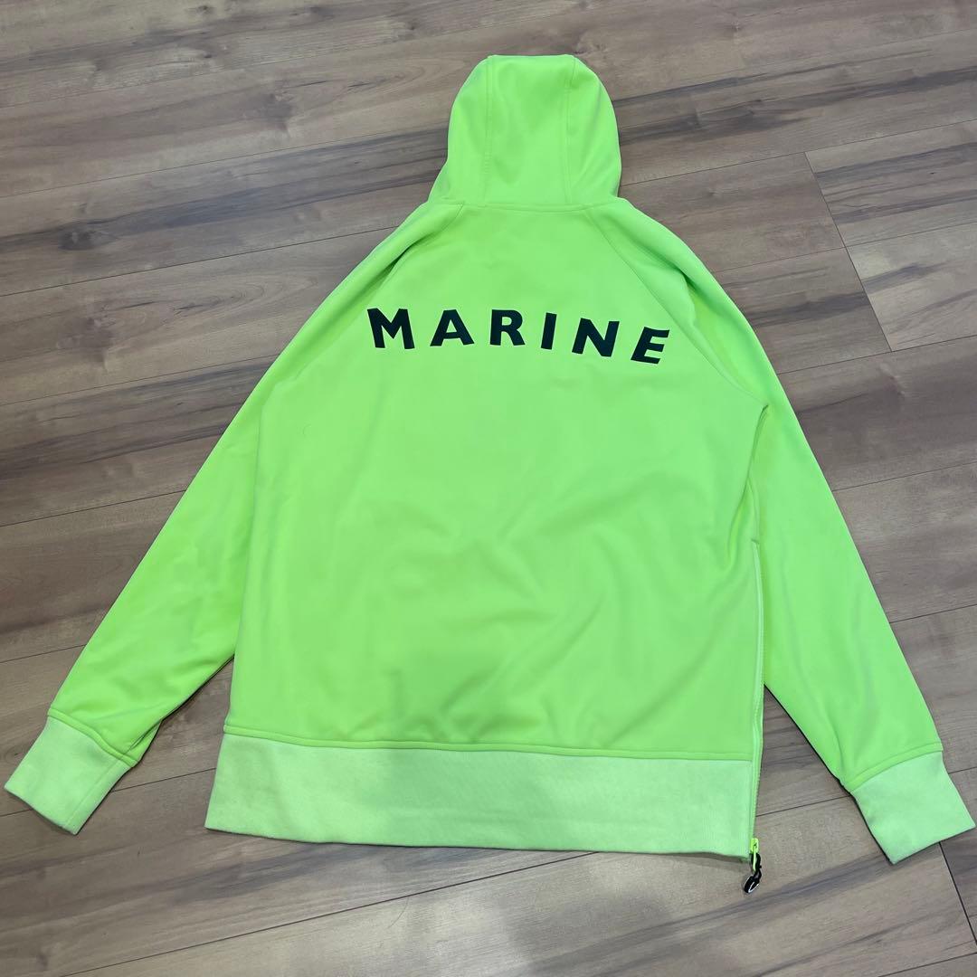 MUTA MARINE ムータマリン パーカー フーディ　蛍光イエロー サイズ5