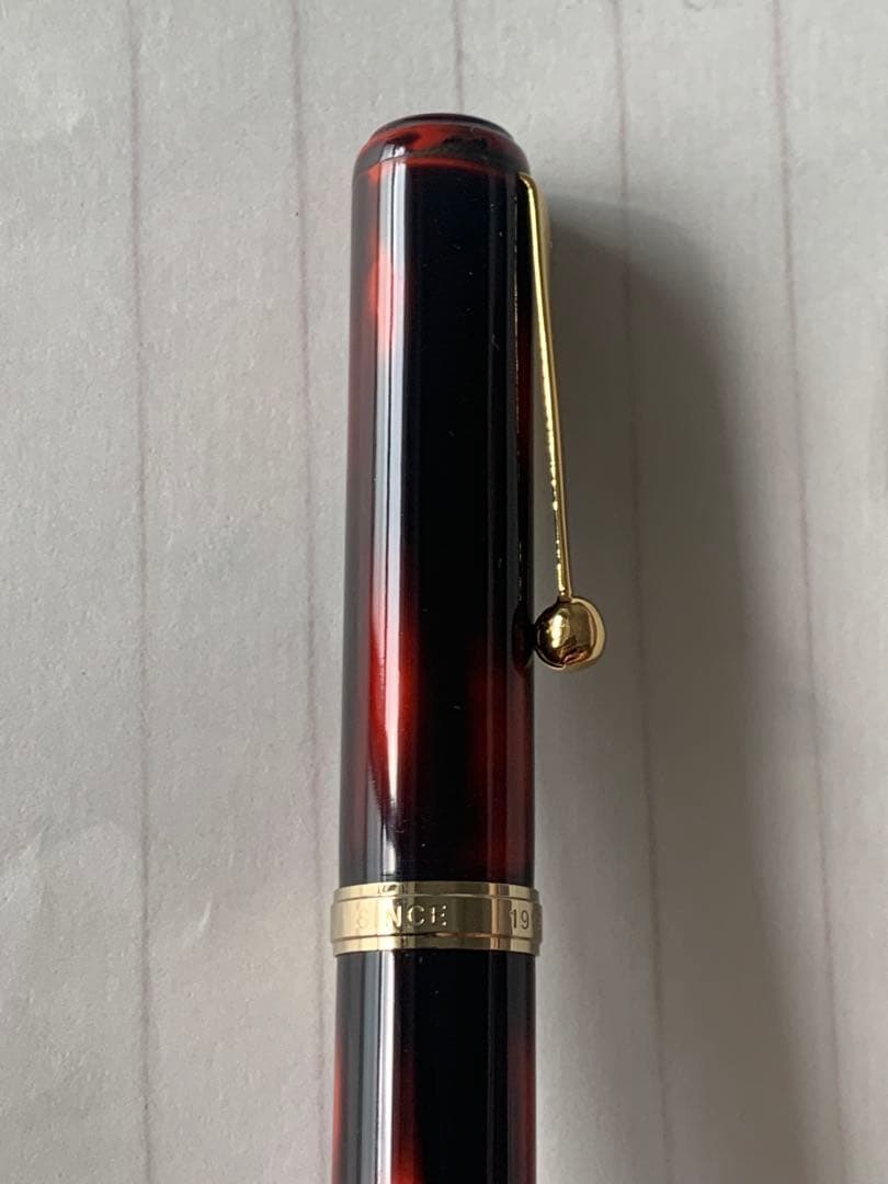 極めて希少 大橋堂（Ohashido） 漆軸 手作り 万年筆 14K