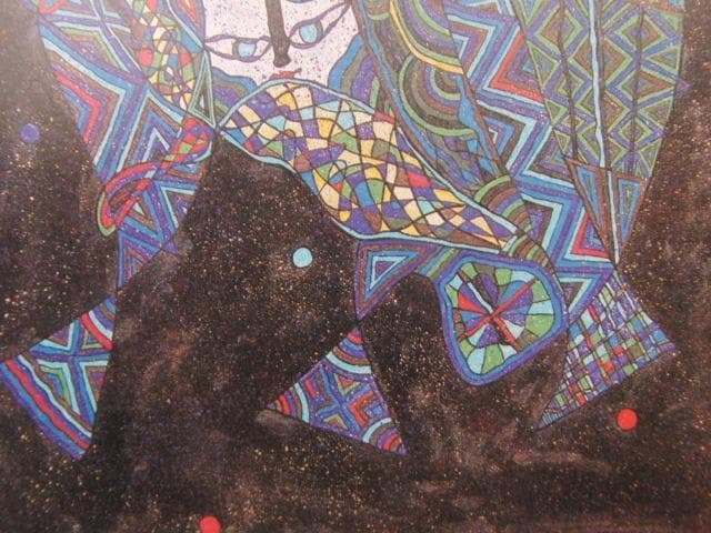 佐藤良助、【カナの宴】、希少な大判額装用画集より、美品、日本人画家