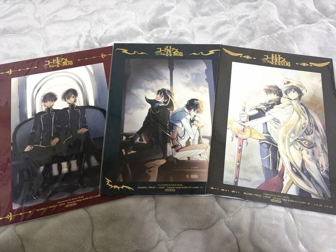 コードギアス反逆のルルーシュ劇場3部作アートボード 3枚セット