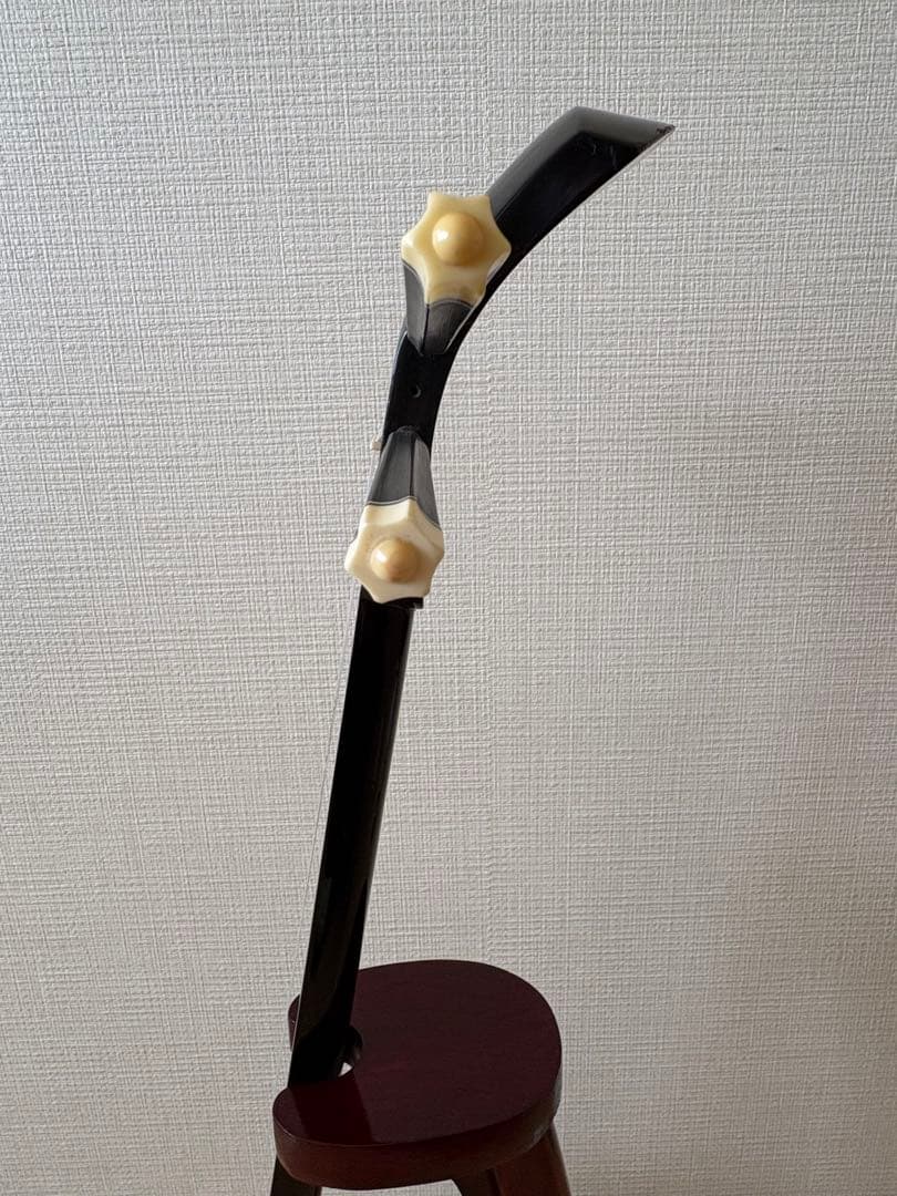 再度値下げしました古い沖縄又吉三線 本体 ハードケース付き