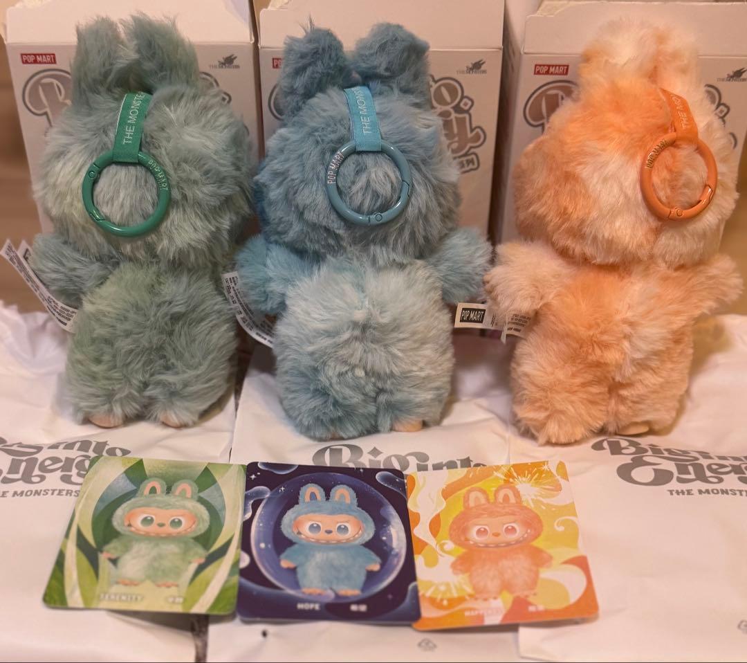 POPMARTラブブBig into Energy 3体セット