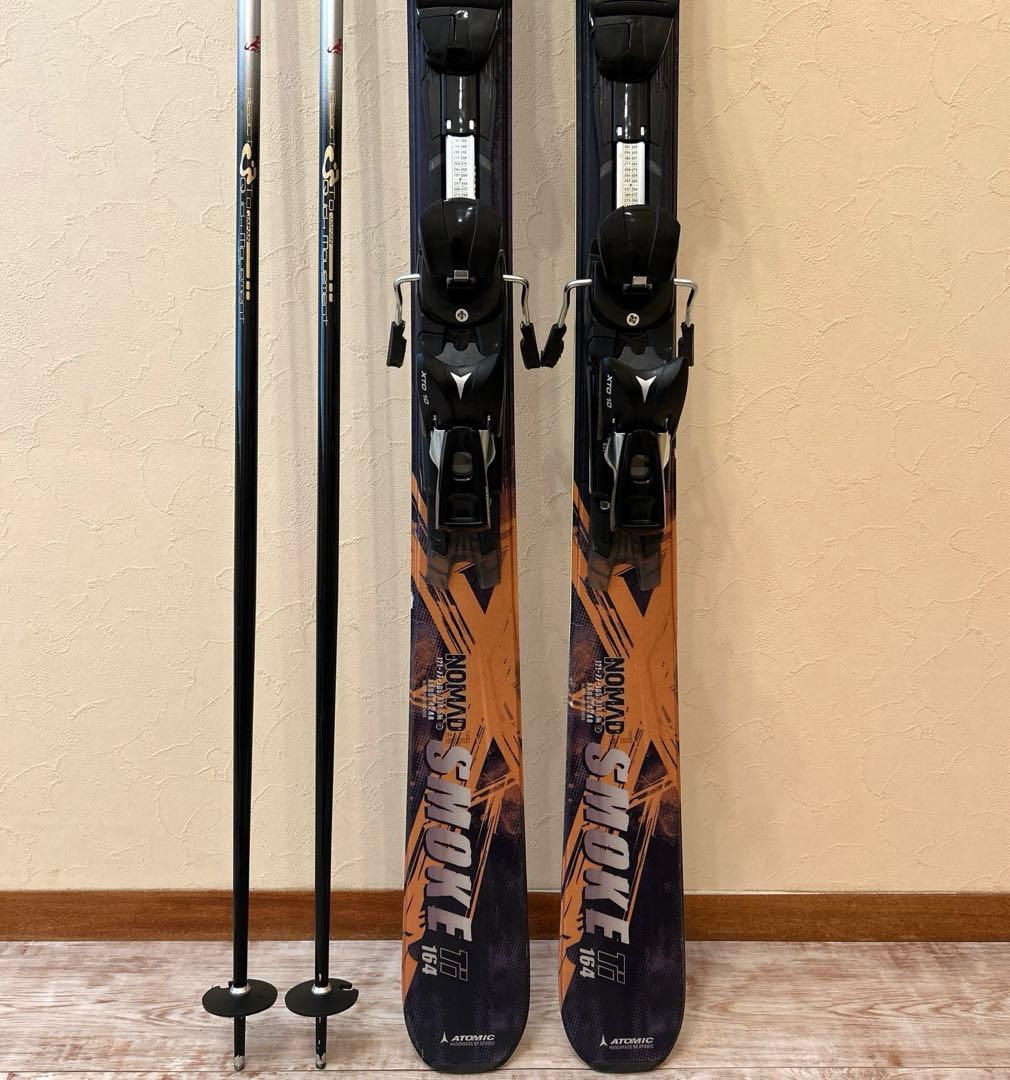 ◾️カービングスキーセット　板164㎝　ブーツ27.5㎝　男性用　メンズ用