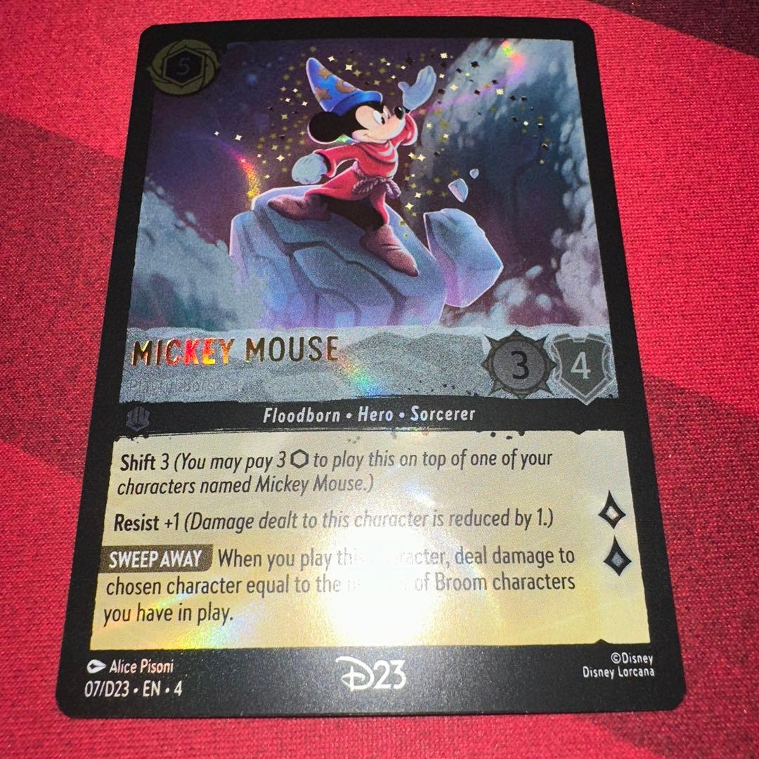 【正規品】ロルカナ D23 expo2024限定 ミッキー ソーサラー