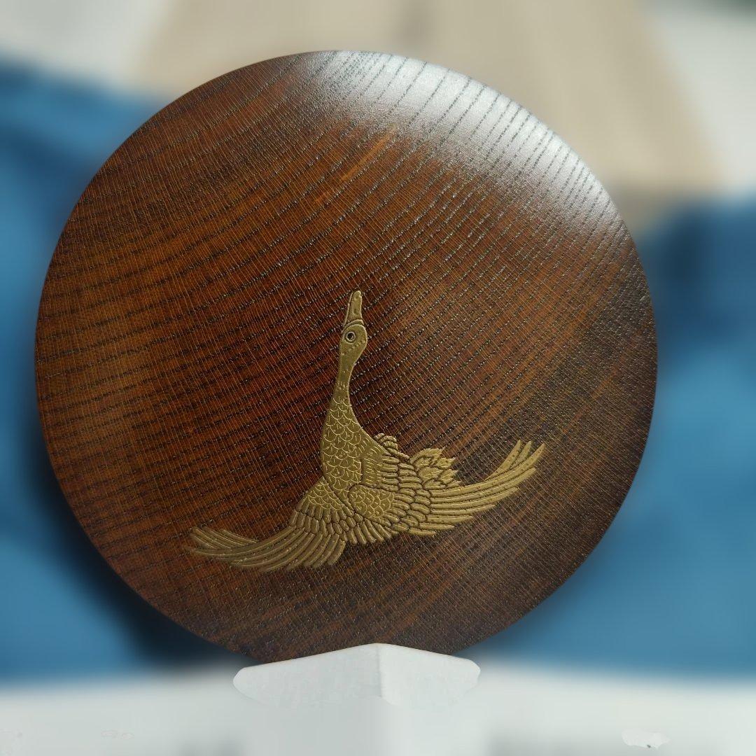 専用 初雁蒔絵香合 香炉 欅 共箱 茶道具 香道具 蒔絵 香合 木製 前端春斎