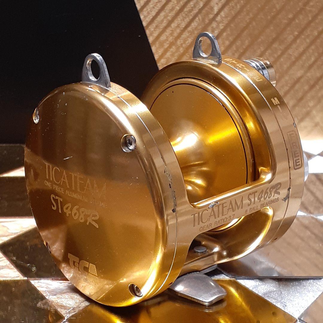 TICA TEAM ST468R ベイトリール トローリングリール 船用 美品