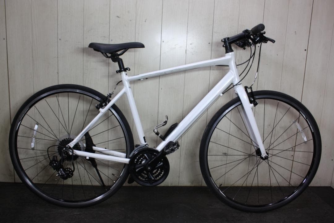 PRECISION SPORT アルミ 24速 510mm クロス WHITE