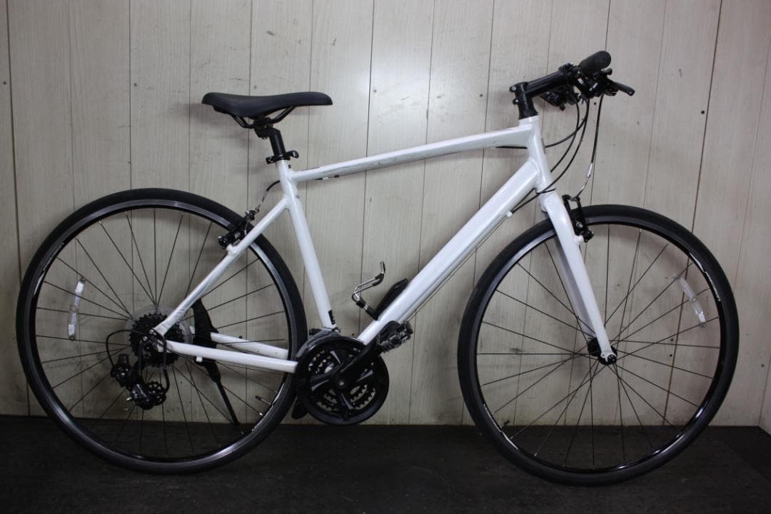 PRECISION SPORT アルミ 24速 510mm クロス WHITE