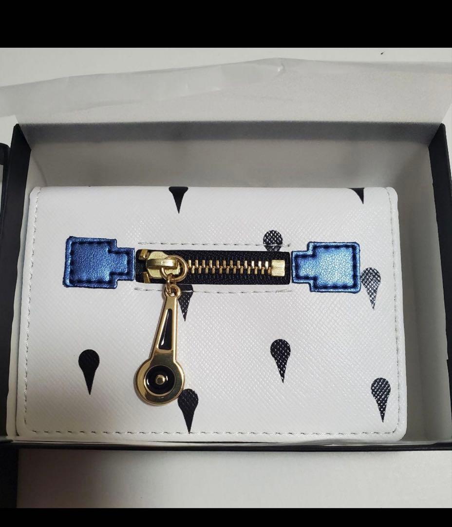 黄金のレザーコレクション1 ブチャラティ ホワイトカラー パスケース ジョジョ