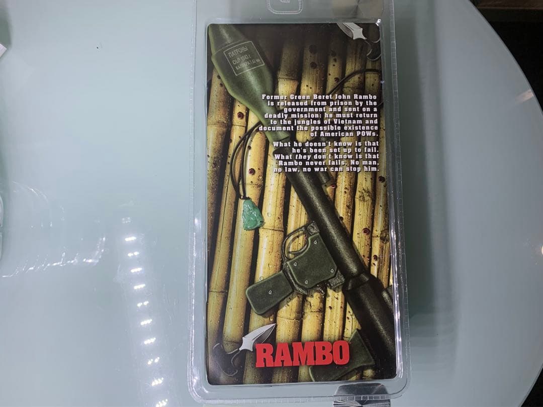 NECA ランボー2 怒りの脱出　スタローンフィギュア　7インチ