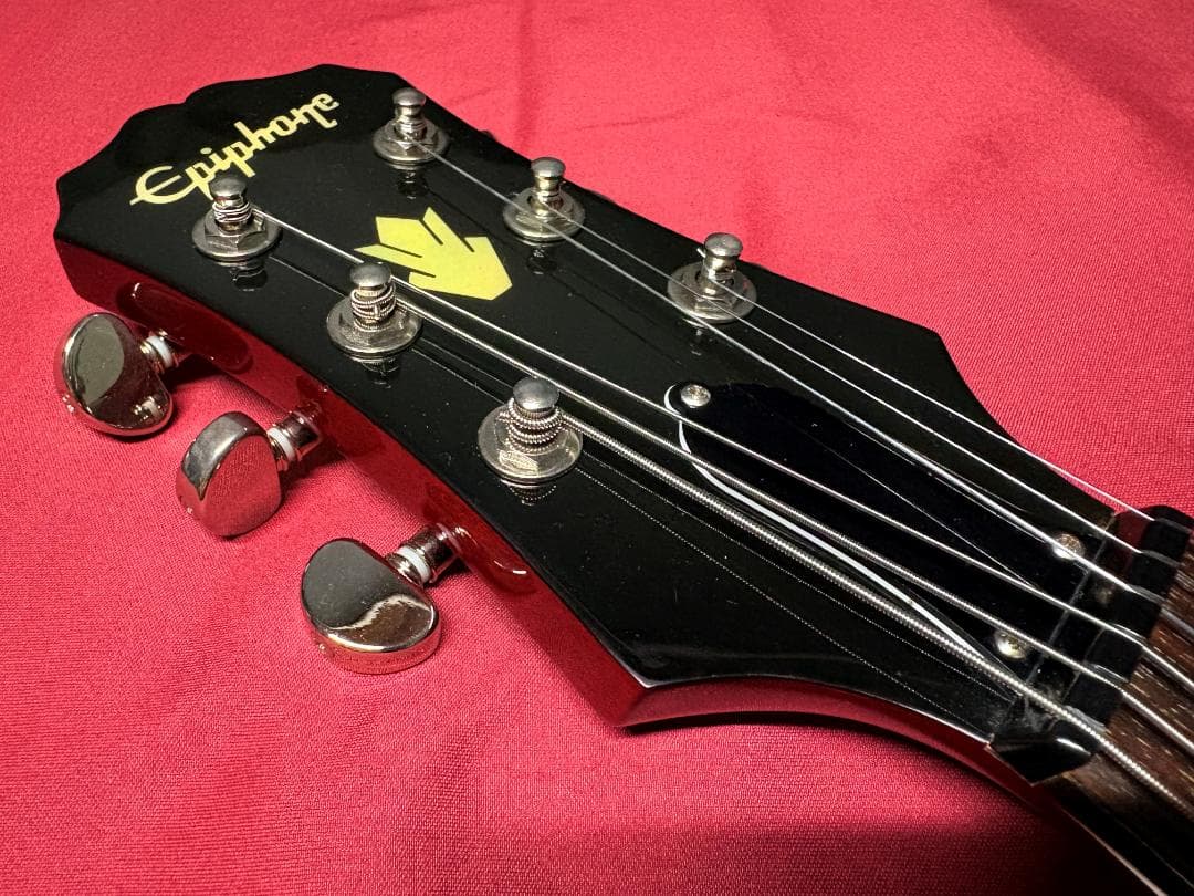 谷*一様 王道のチェリー仕様！エピフォンSGスペシャルがこれだ！超美品・純正ギグ