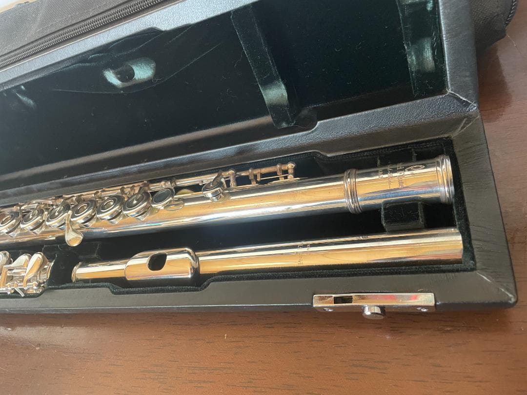 ～1/31 パール フルート 総銀製 マエスタ インライン Ｅメカ付き！