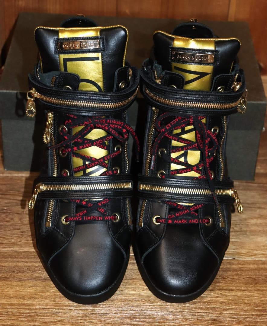 新品 MARK & LONA HIGH CUT ゴルフシューズ 28cm Ⓗ