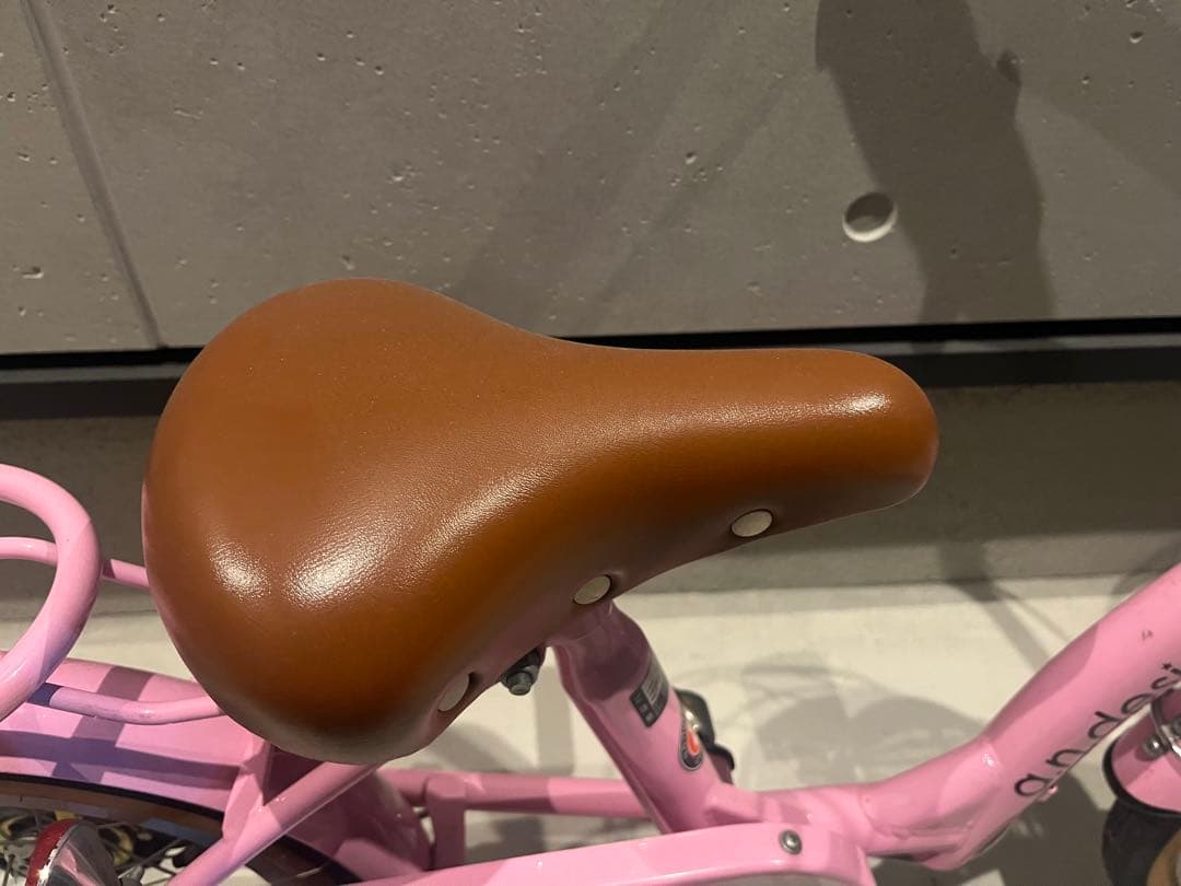 (引き取り限定)ai design WORKS 子供用自転車 ピンク色14インチ