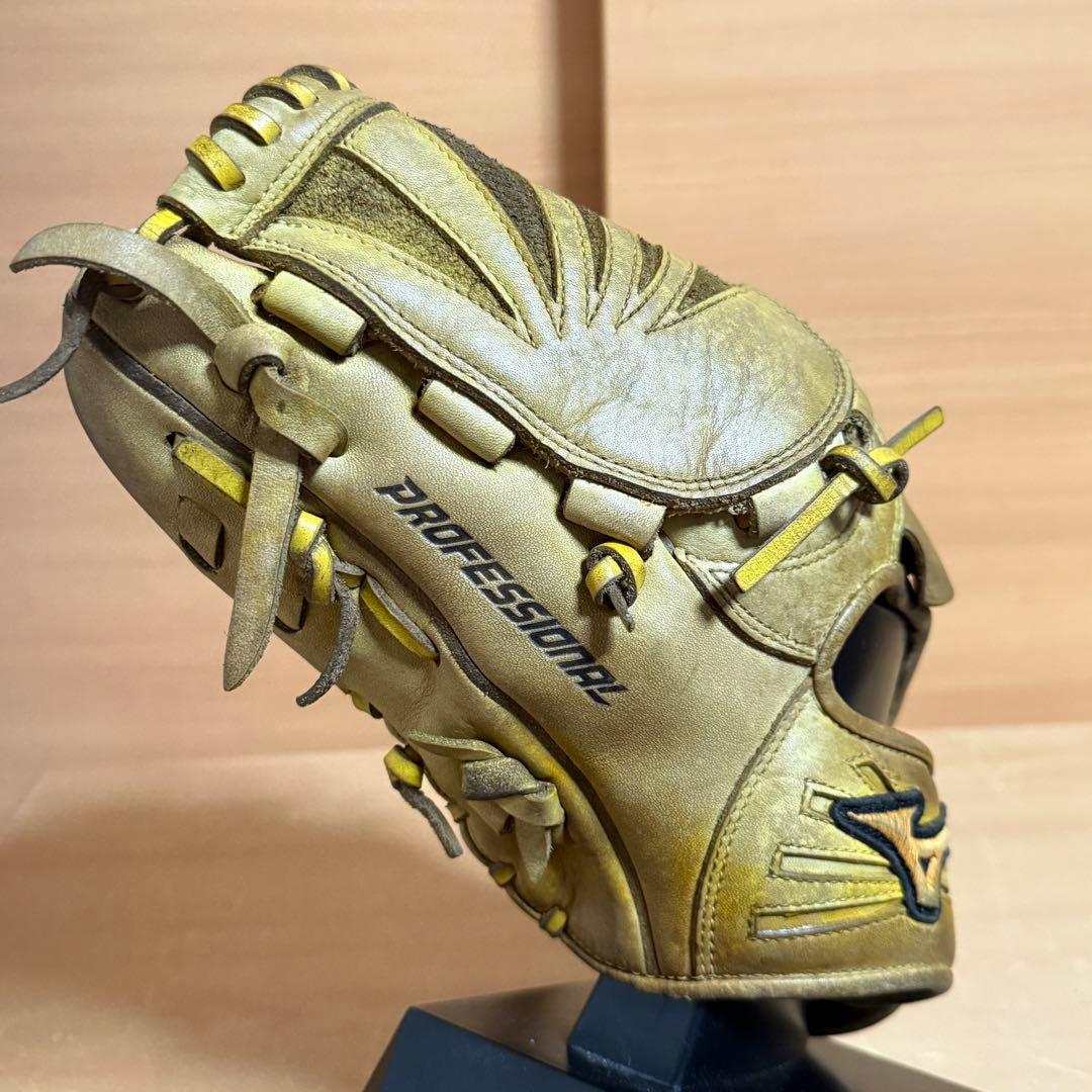 MIZUNO ミズノ プロフェッショナル 軟式用 左投げ 野球 投手向け