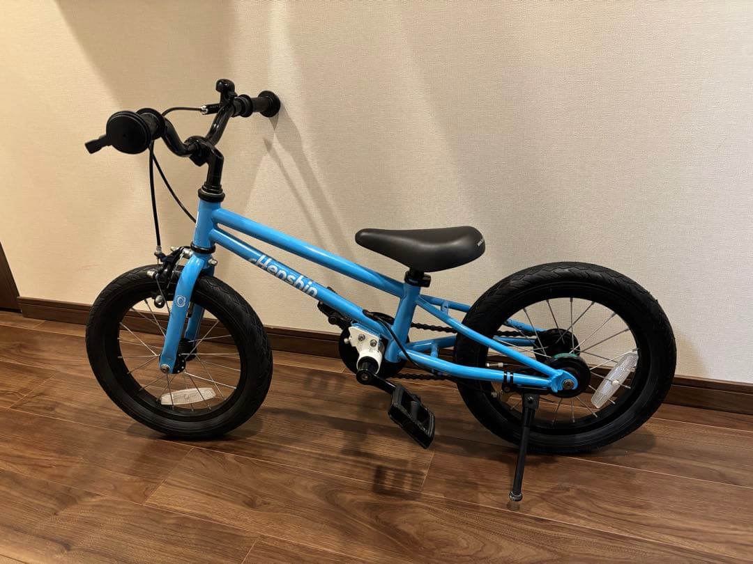 ◆美品◆へんしんバイクC14 スカイブルー 室内保管