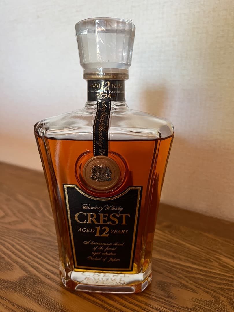 SUNTORY CREST 12 YEARS クレスト12年 新旧 2本セット