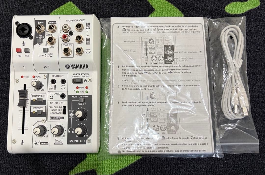 YAMAHA AG03 オーディオインターフェース　ミキシングコンソール