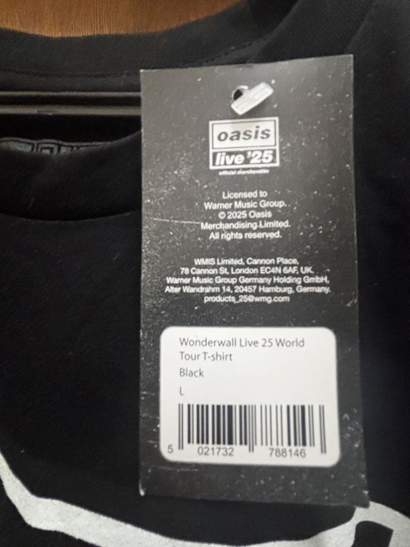 oasis live '25 Tシャツ 2枚セット