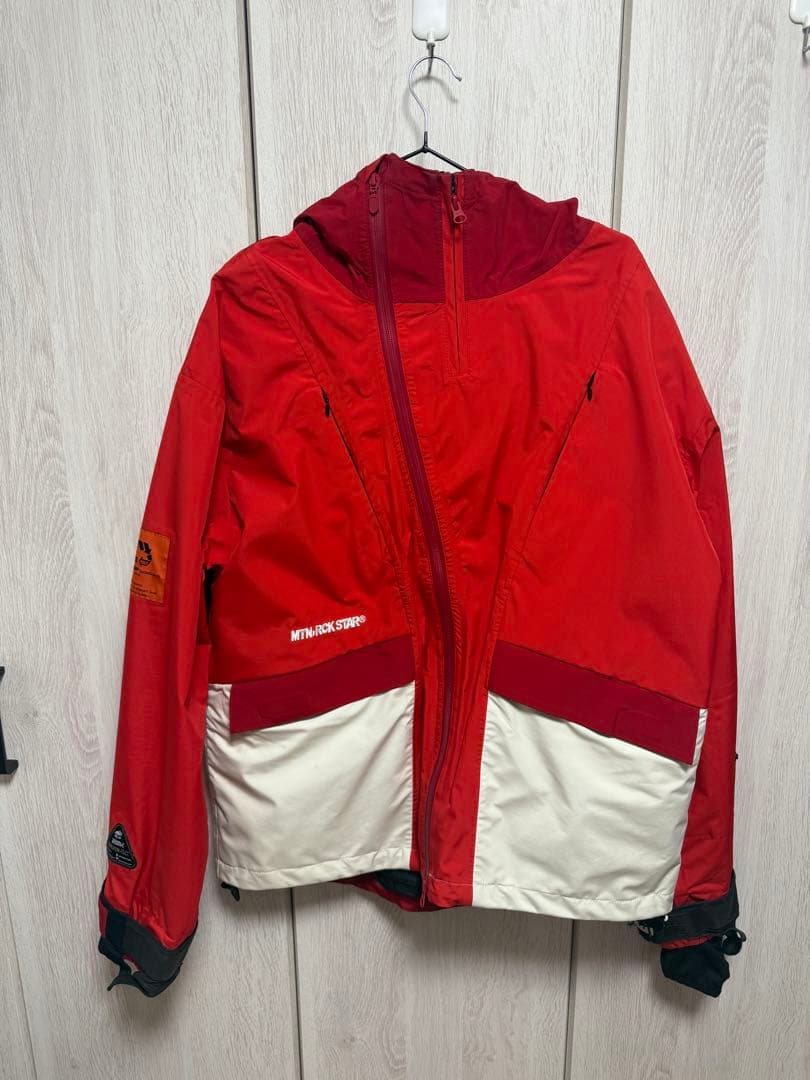 ROCKSTAR スノーボードウェア 赤上着+下着