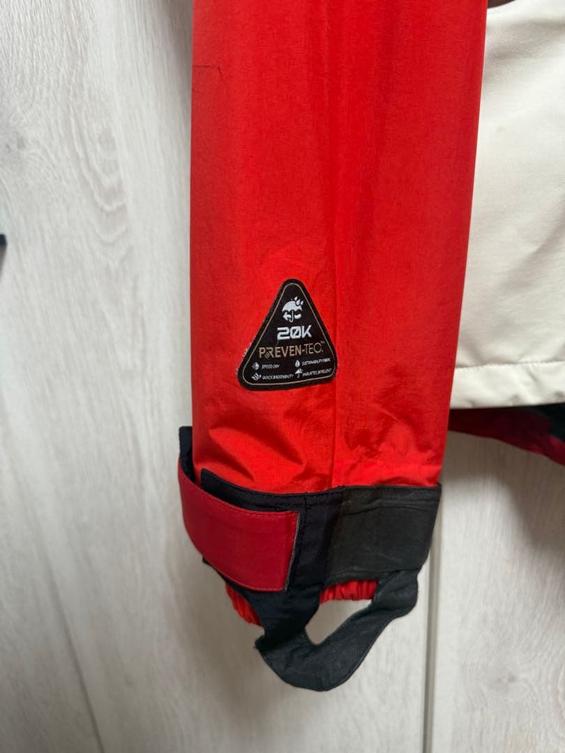 ROCKSTAR スノーボードウェア 赤上着+下着