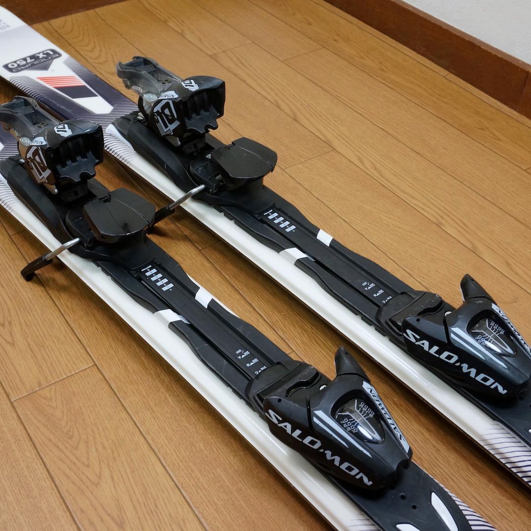 メンテ済 160cm 靴27～27.5cm SALOMON スキーセット