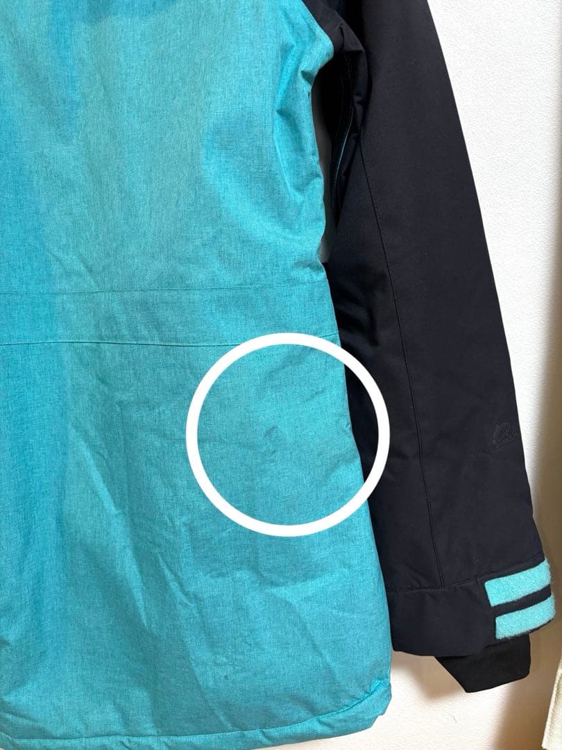 RIDE（ライド）スノーボードウェア ジャケット Sサイズ ブルー×ブラック