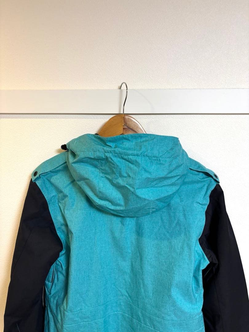 RIDE（ライド）スノーボードウェア ジャケット Sサイズ ブルー×ブラック