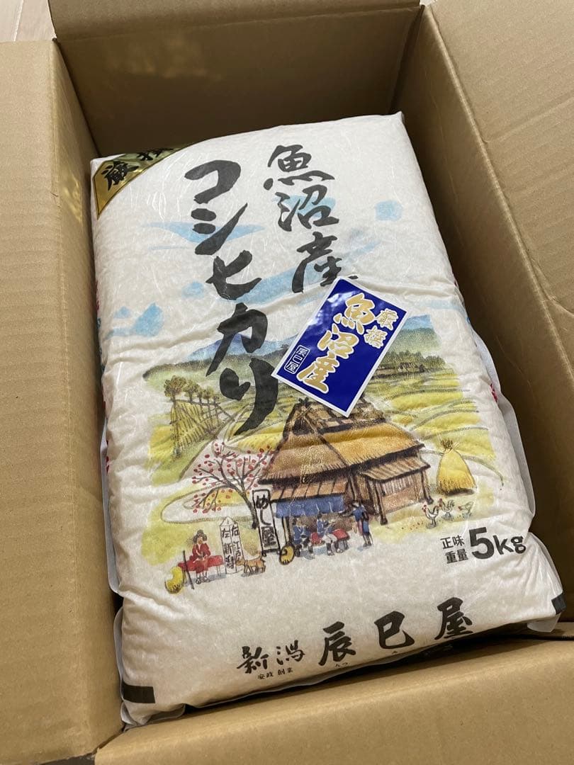 新潟県魚沼産コシヒカリ 5kg×2袋 2025年5月精米