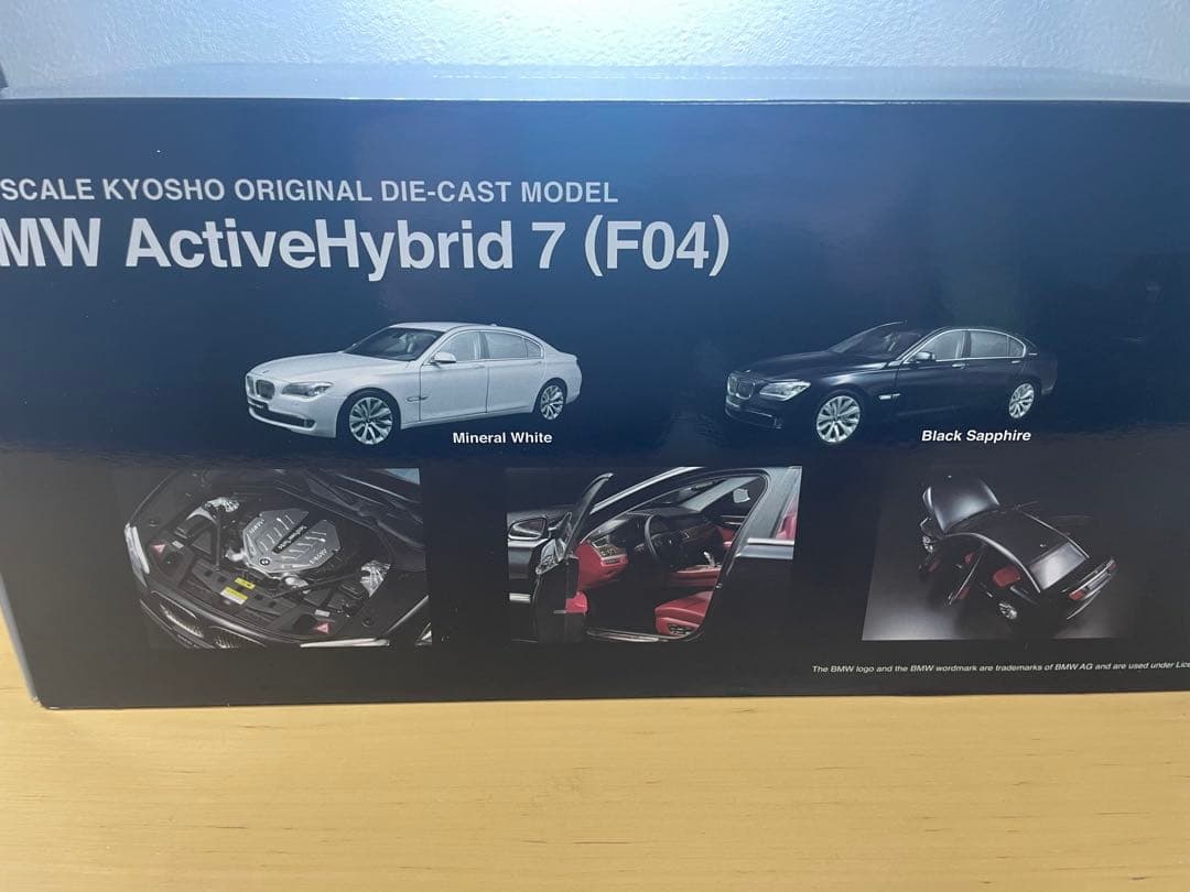 京商 1/18  アクティブ ハイブリッド 7 (F04) ブラック