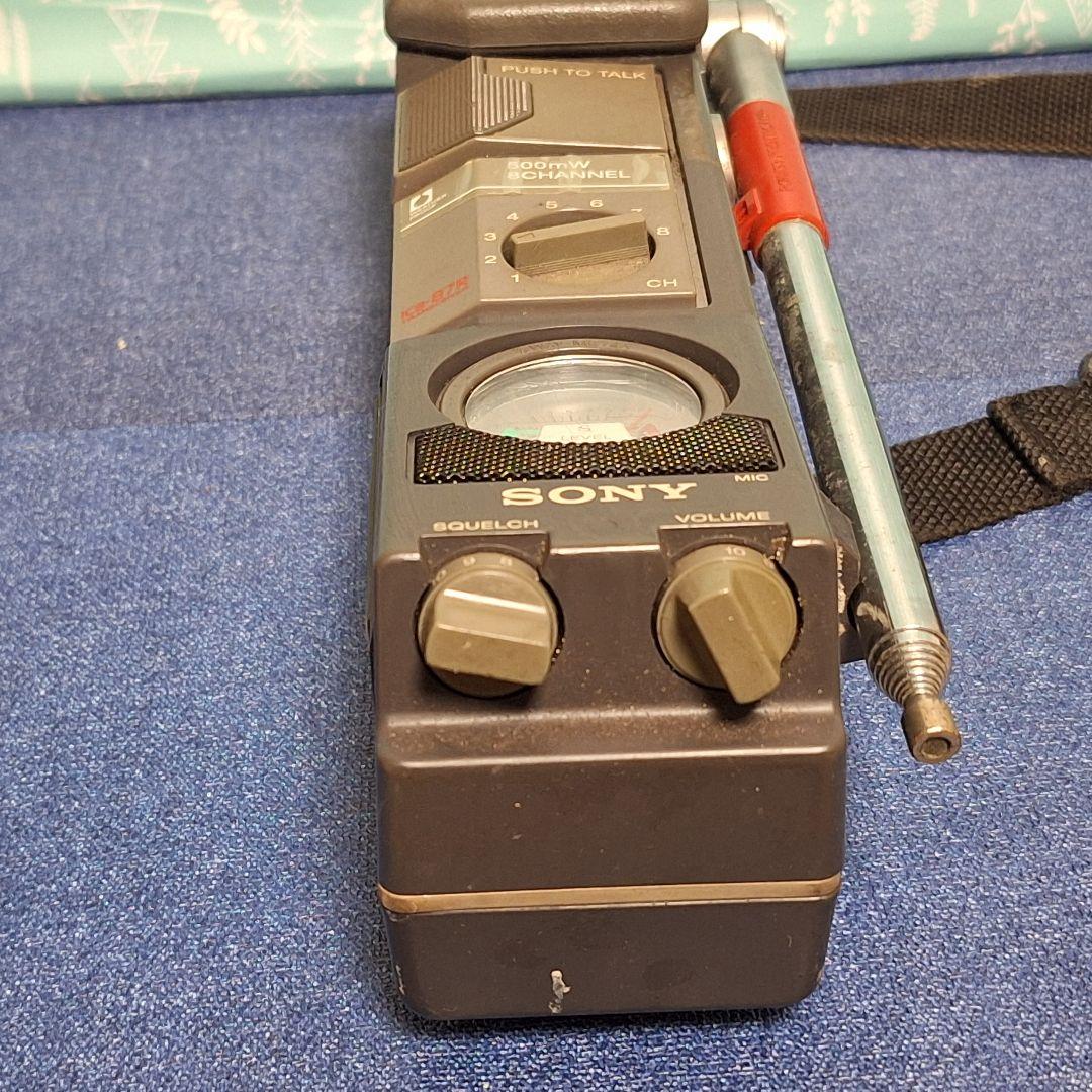 SONY　ICB-87R トランシーバー　ジャンク