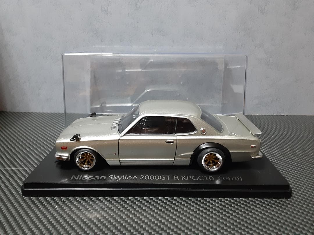 Hachette 1/24 日産 箱スカ GT-R カスタム改 ワタナベ金
