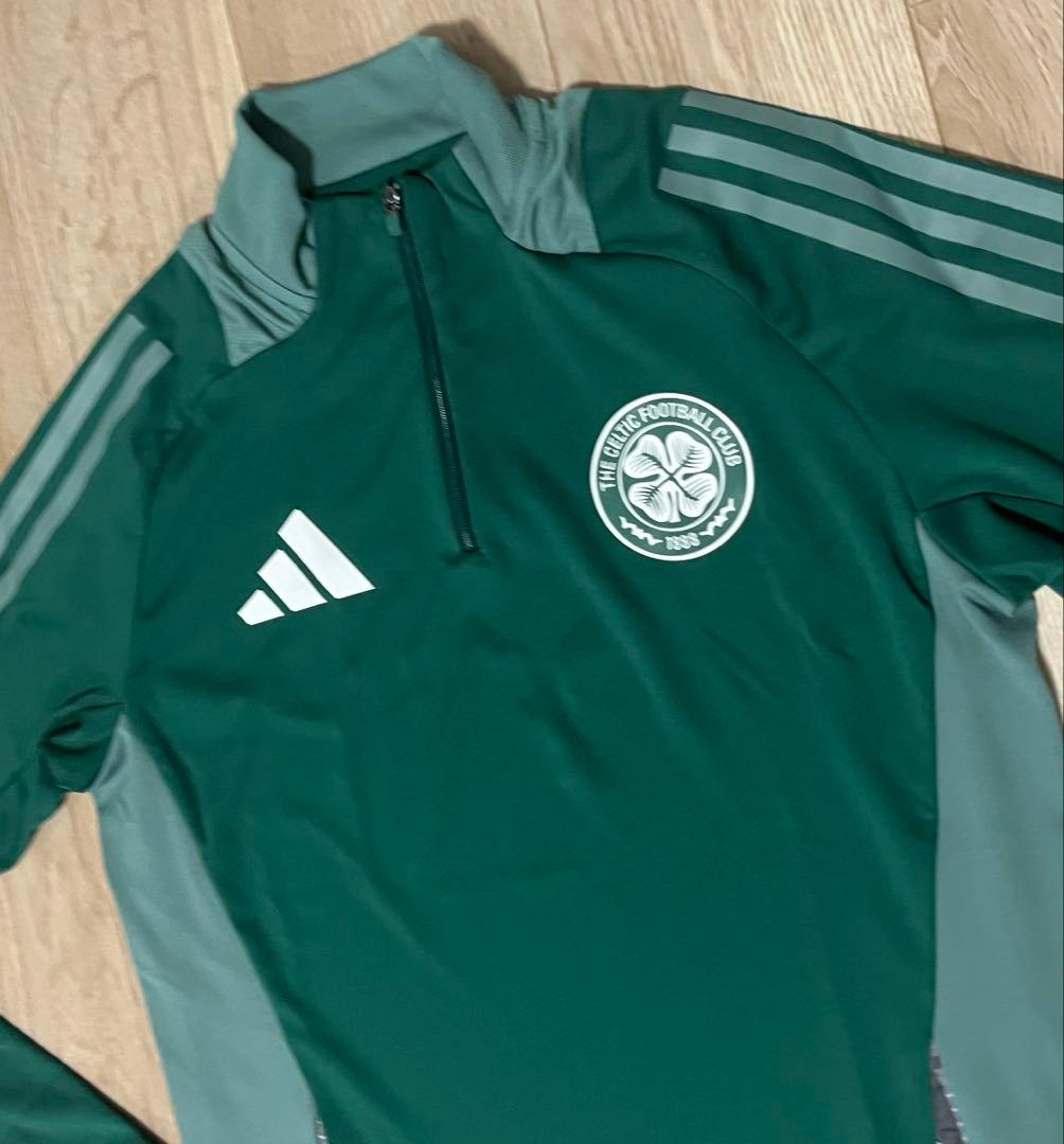 adidas セルティック　トレーニングトップ　ドリルトップ　ジャージ　新品