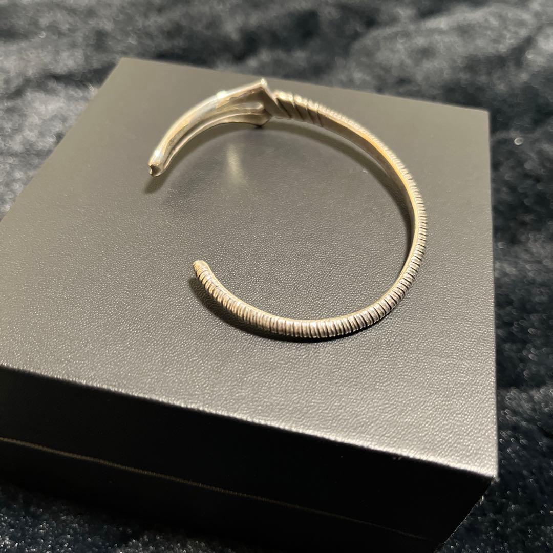 EVA×花唐草 SILVER ロンギヌスの槍 バングル ブレスレット