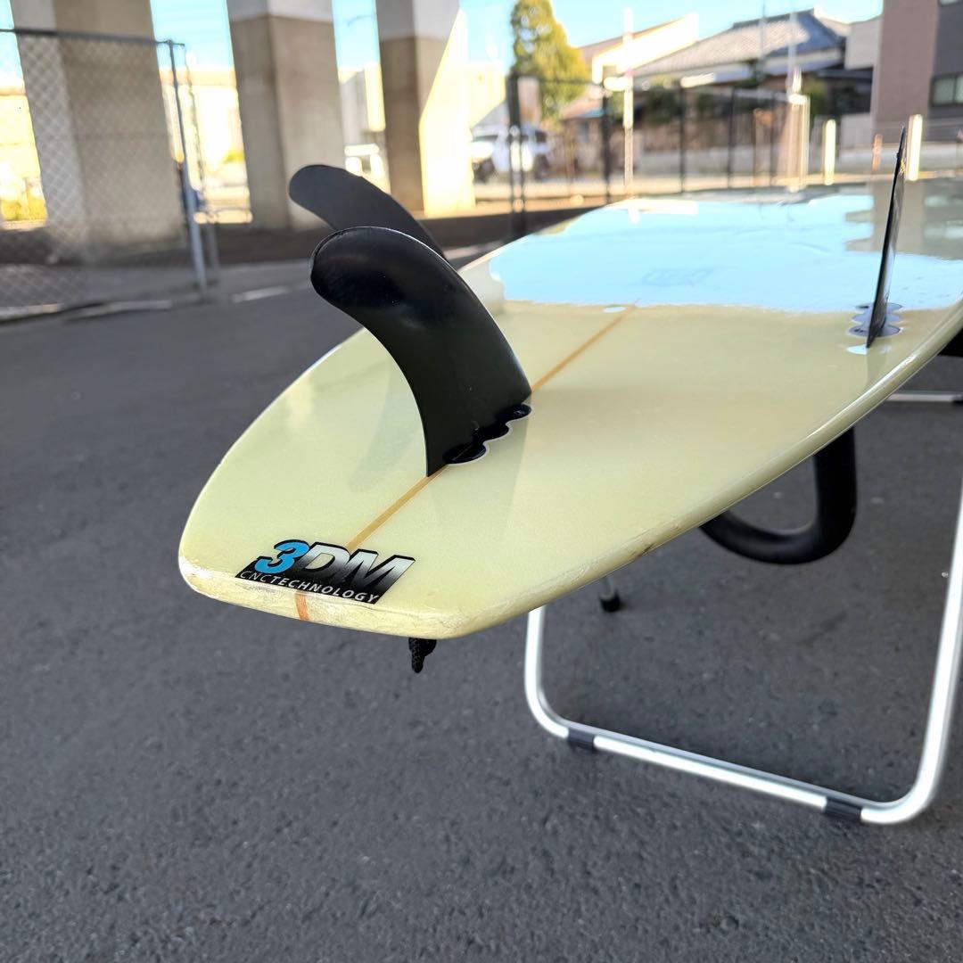 ミッドレングス　サーフボード　7’6ft テイク鬼速　すぐ乗れる　状態良好