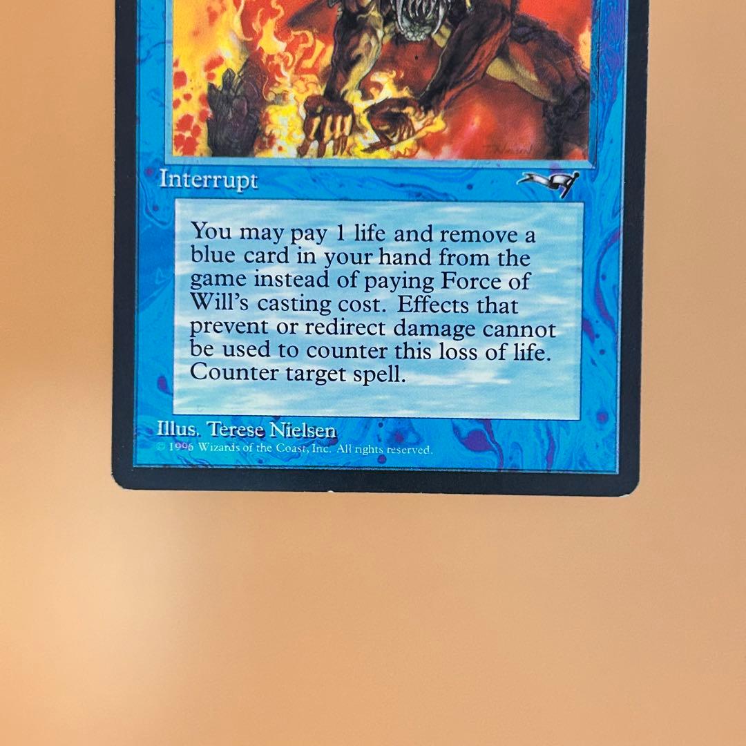 MTG 意思の力 Force of Will 英語 4枚 ALL アライアンス