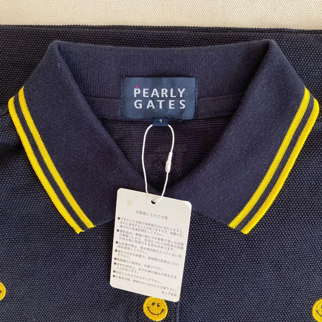 パーリーゲイツ　ニコちゃん　ポロシャツ