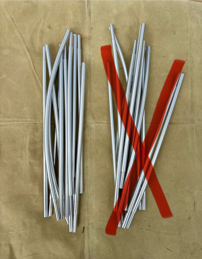 『ayanky』ルーフフライ＋寝室側ポール1本